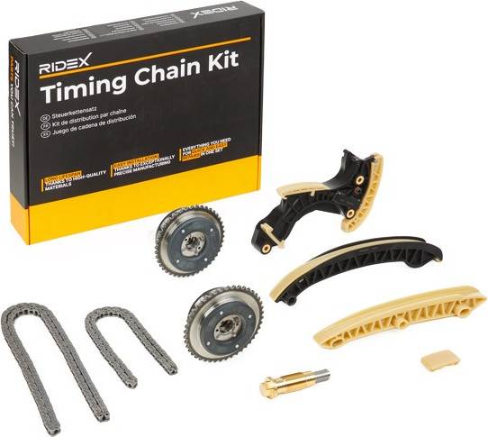 Ridex Timing Chain Kit Open with Gears