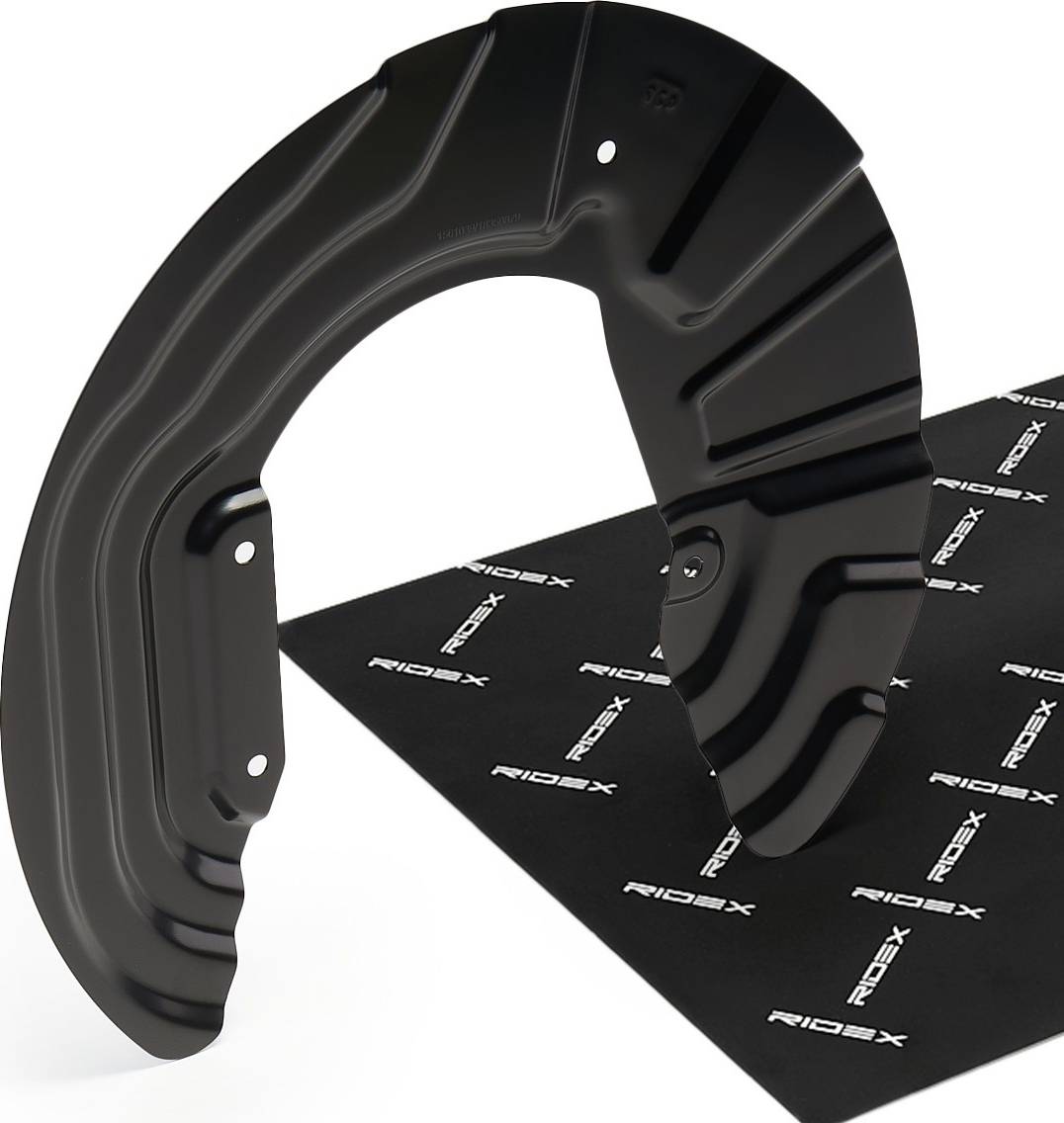 Ridex Brake Disc Back Plate Front Axle Left