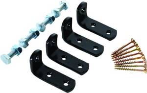 Wickes Metal Railing Fitting Kit Black