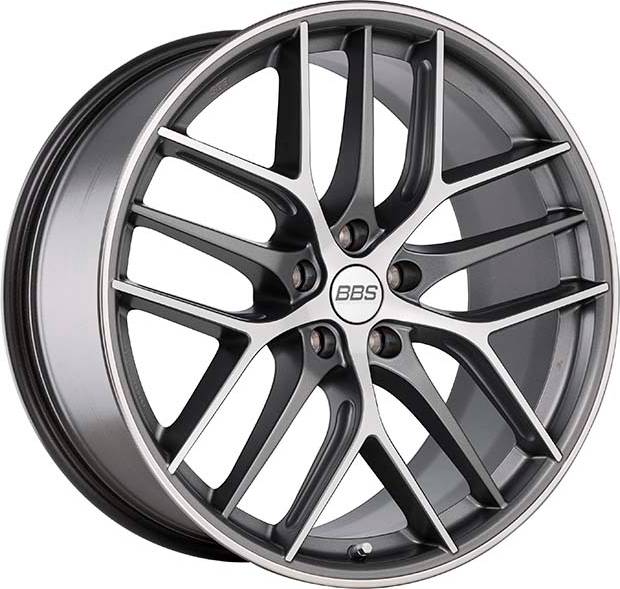 BBS CC-R Graphite Diamond Cut 8X19 5 112 ET27