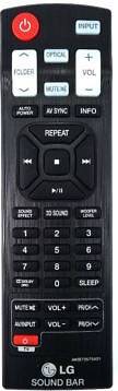 LG NB3520A Remote Control