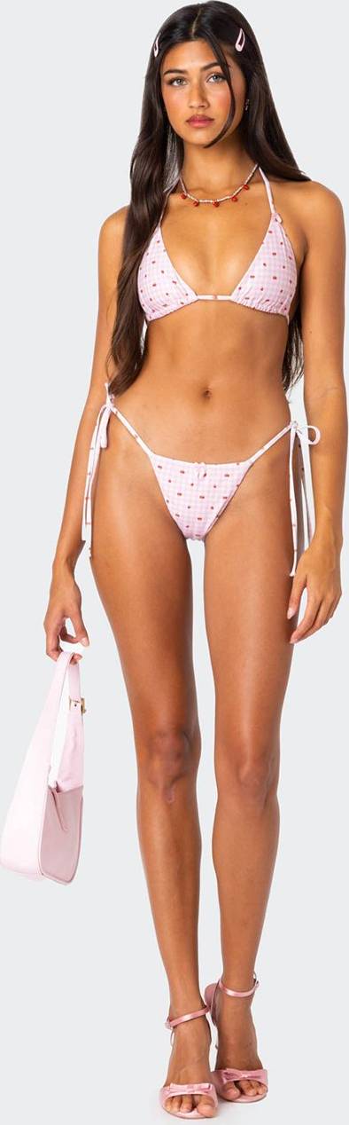 String bikini bottoms Edikted Picnic String Bikini Bottom