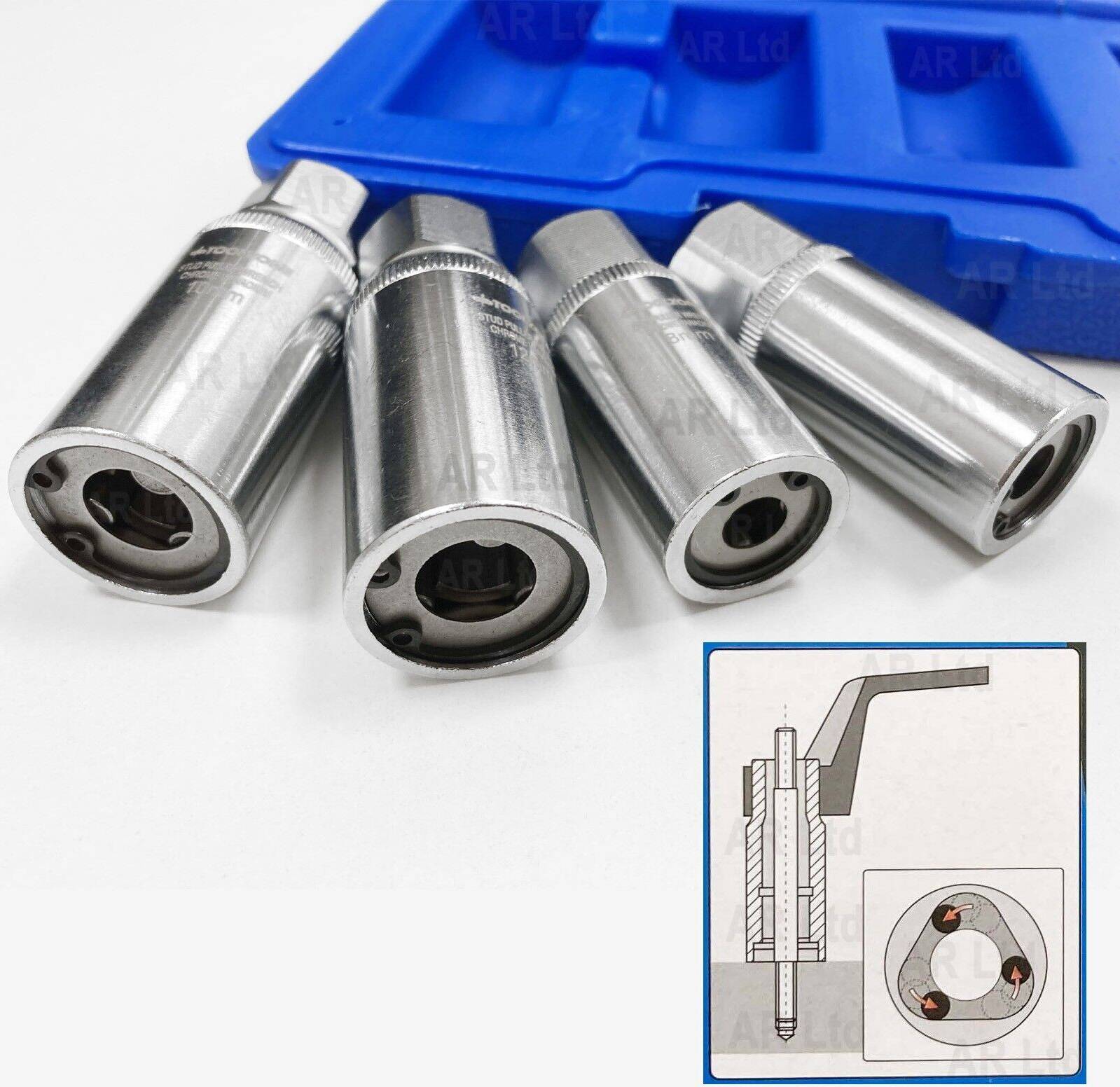 Toolzone Stud extractor stud stud remover Tool Kit