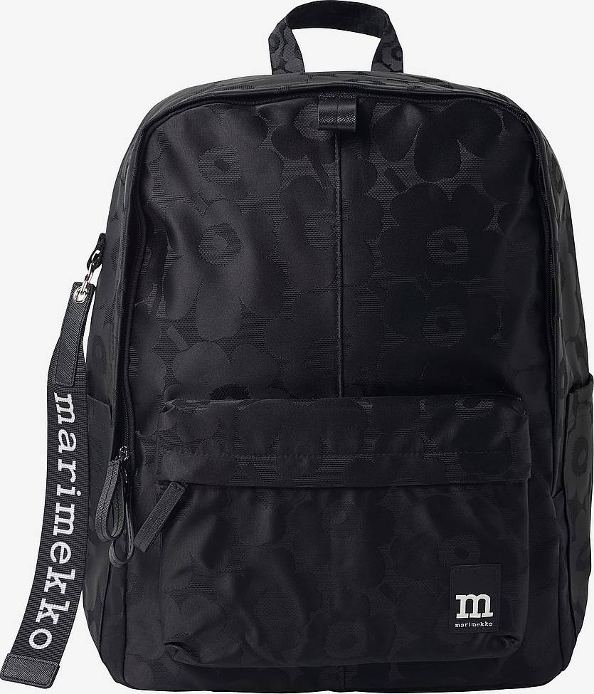 Marimekko Rygsæk Zip Top Backpack Unikko Sort