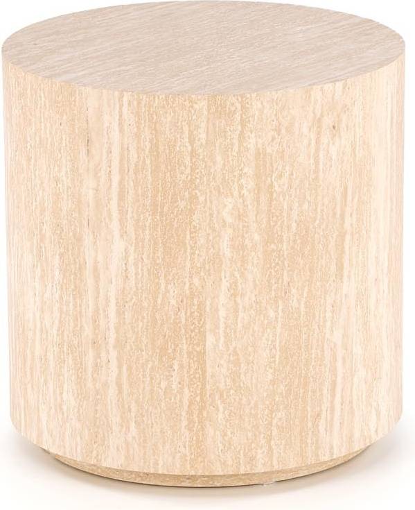 Halmar TRAVERTINO_S Rundt Sofabord 45cm