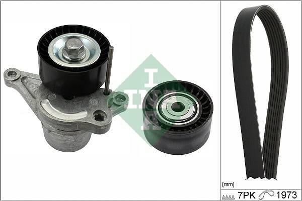 INA V-Ribbed Belt Kit