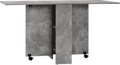 Homcom Rolling Drop Leaf Dining Table