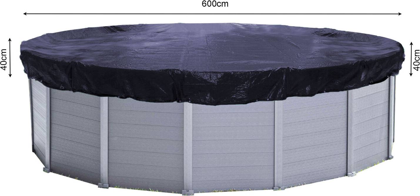 Quick Star Poolabdeckung Rund 550-600 cm Pools