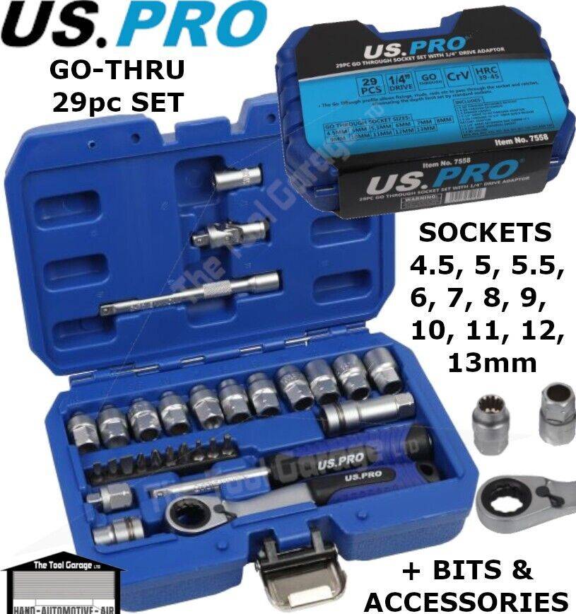 US PRO tools 29pc Socket Bit