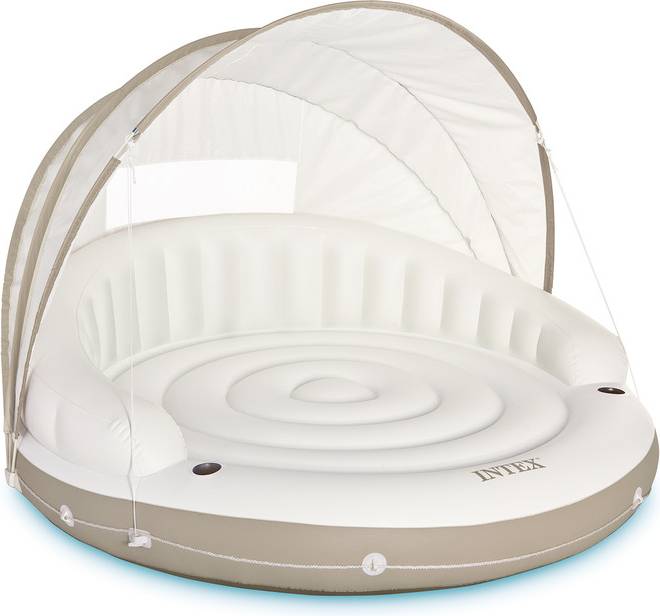Intex Canopy Inflatable Pool Island Float