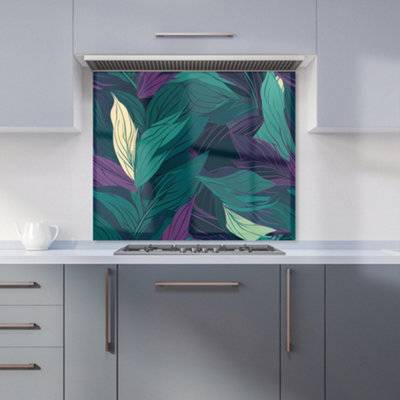 Warren Reed Tropical Leaves Splash Guard