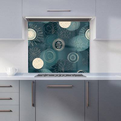 Warren Reed Moon Sun Kitchen Splash Guard