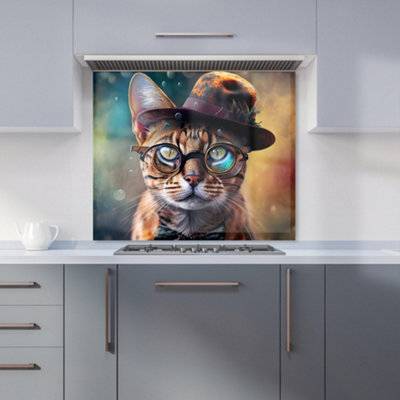 Warren Reed Bengal Cat Face With Splash Guard