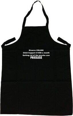 TeeTreeDesigns Divorce priceless funny Apron White