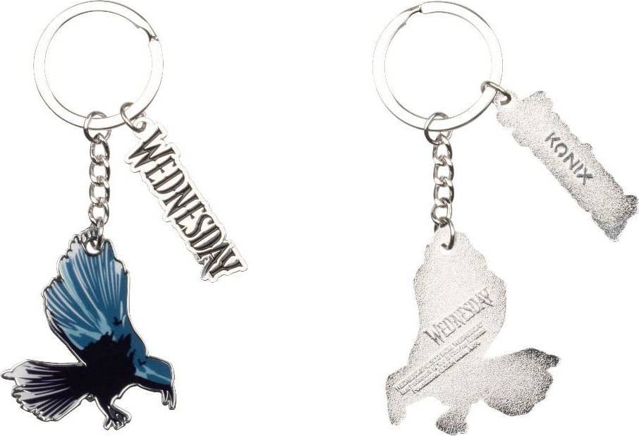 Wednesday Keychain Crow
