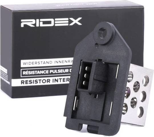 Ridex Pre-Resistor Electro Motor Radiator Fan