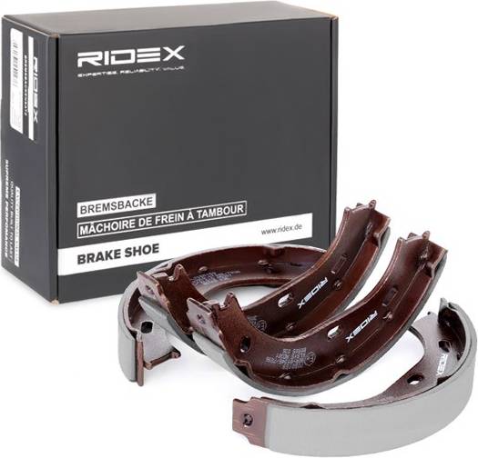 Ridex Brake Shoes Rear Axle 160mm