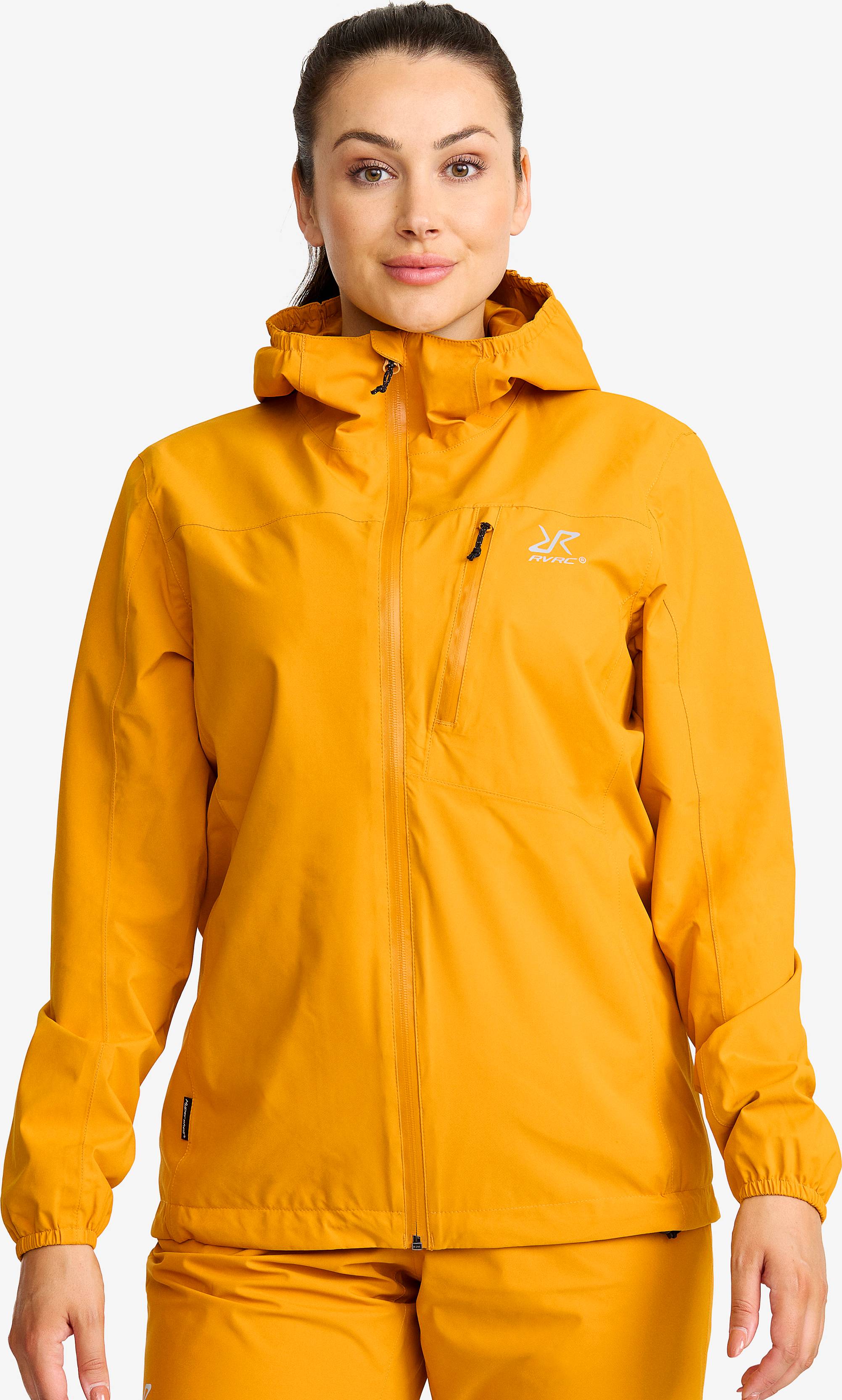 RevolutionRace Vector 2L Rain Shell Jacket - Golden Yellow