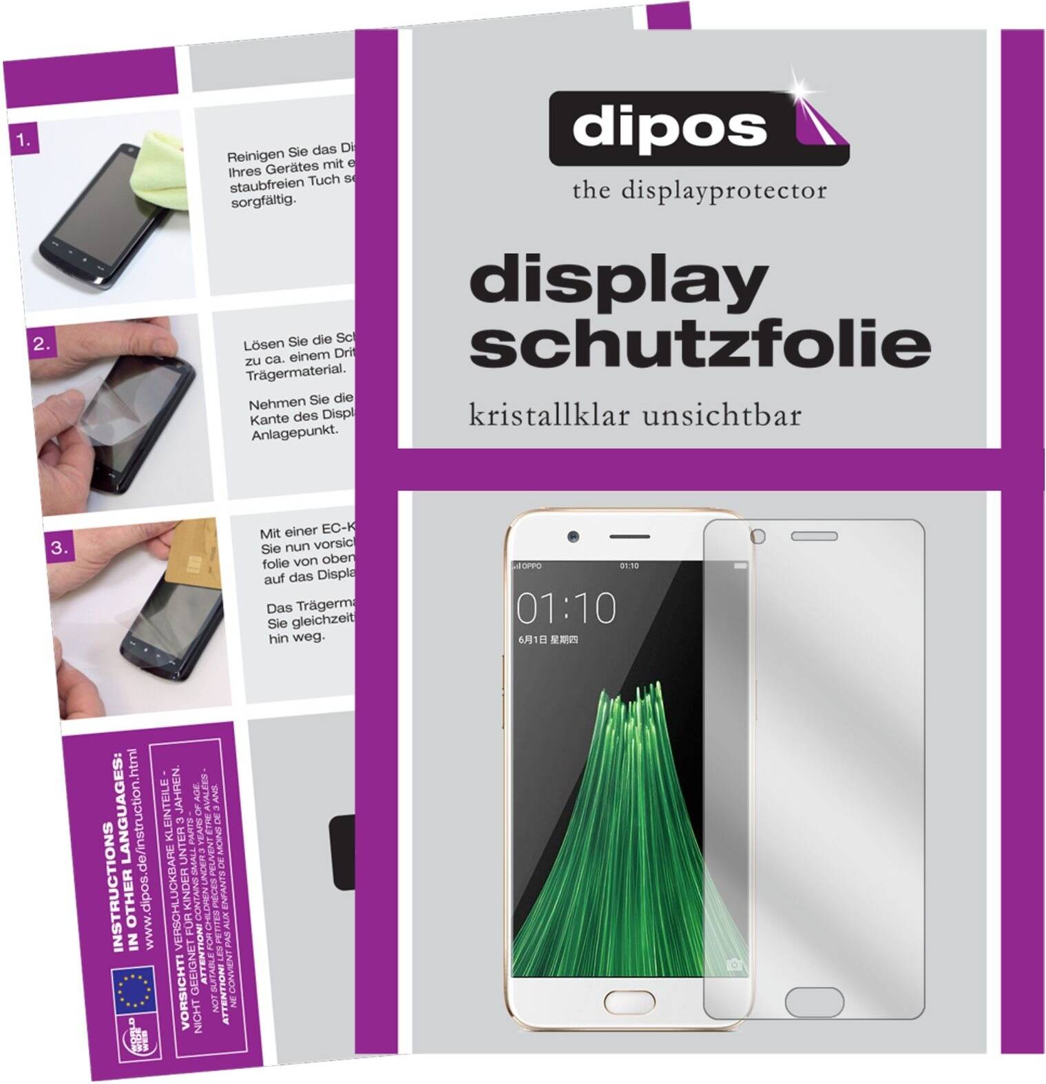 Dipos Screen Protector Oppo R11 Crystal Clear