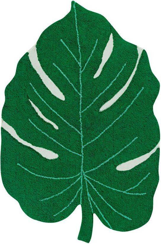 Lorena Canals Monstera Leaf Rug