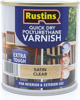 Rustins Quick Drying Polyurethane Varnish 2.5L