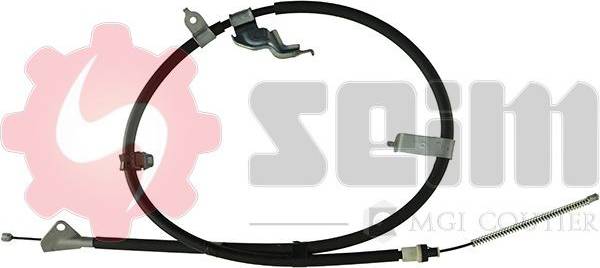 Seim 554487 Brake Cable Left Rear