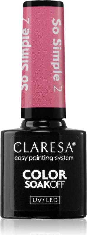 2 so simple uv nagellack Rosa