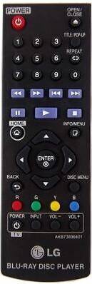 LG BD640 DVD Remote Control