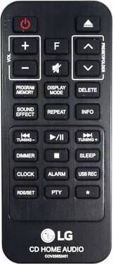 LG CM2760 HiFi Remote Control