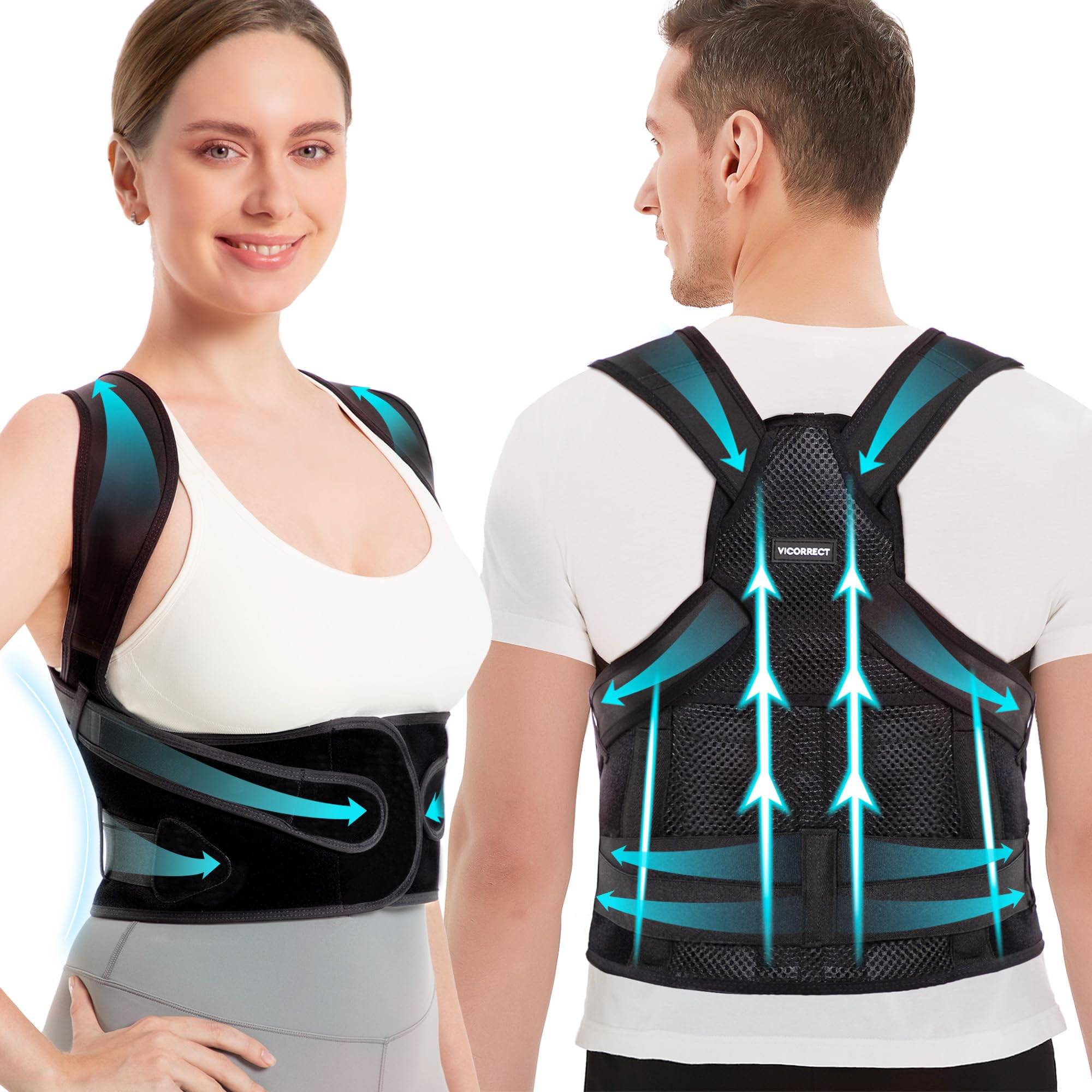 Posture Corrector Support Back Brace Large