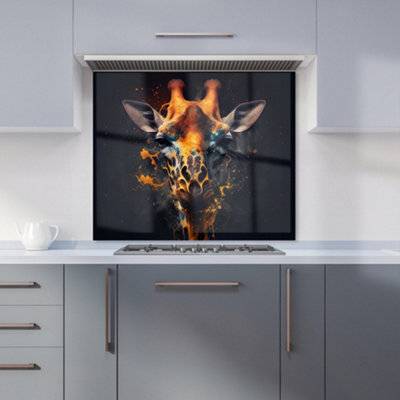 Warren Reed Golden Giraffe Face Splash Guard