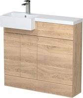 Combination toilet vanity unit Hudson Reed LH Combination Unit
