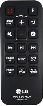 Lg remote LG SPH3B-W Soundbar Remote Control