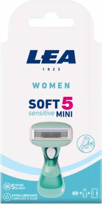 Lea Women Soft 5 Sensitive Mini Razor