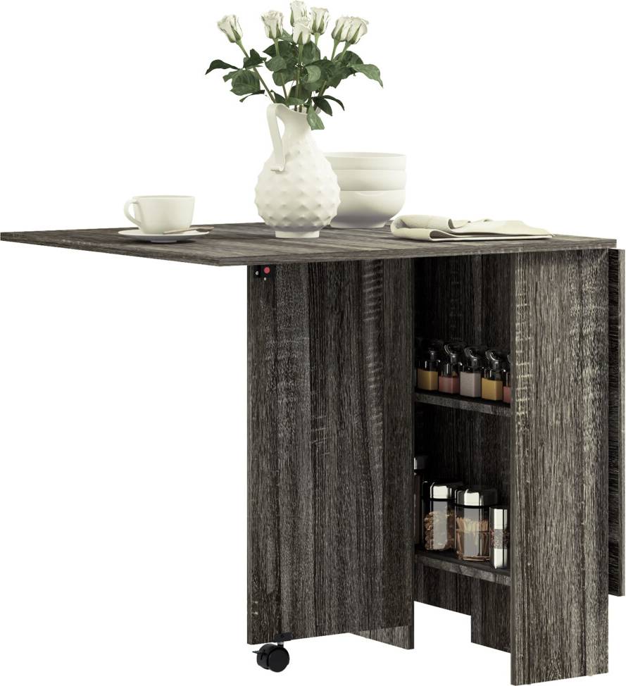Homcom Mobile Drop Leaf Writing Desk