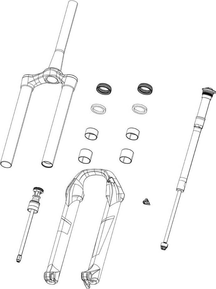 Rockshox SID SL Flight Attendant D1 Control Module