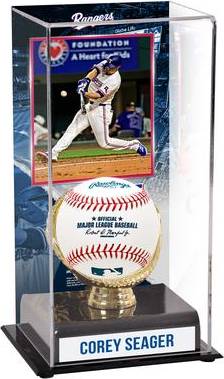 Fanatics Authentic Corey Seager Texas Rangers Sublimated Display Case