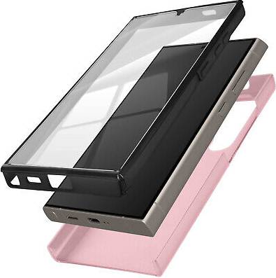 Phone case galaxy s24 ultra Avizar Case Galaxy S24 Ultra Rear Rigid Front