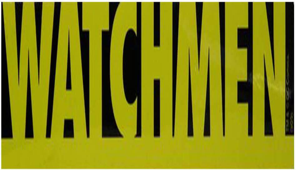 Watchmen Watchmen Sticker Watchmen Logo 6