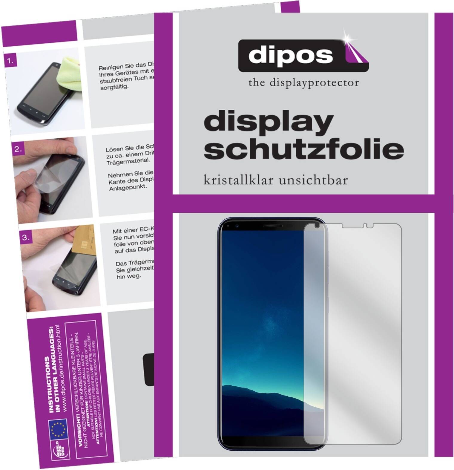 Dipos Screen Protector Cubot R11 Crystal Clear