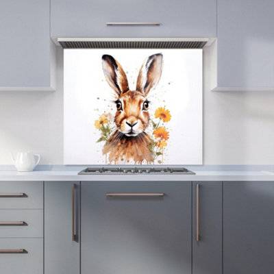 Warren Reed Watercolour Hare Splash Guard
