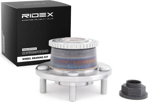Ridex Wheel Bearing Kit Rear Axle Both Sides