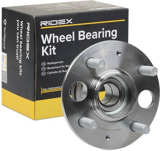 Ridex Wheel Bearing Kit Rear Axle Both Sides