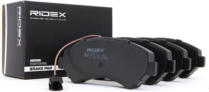 Ridex Brake Pad Set Front Axle