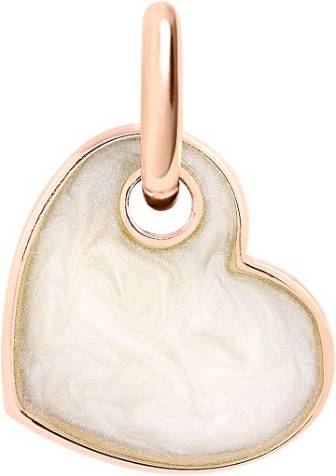 DoDo Jewels ROSE GOLD & ENAMEL HEART CHARM