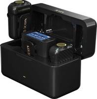 AirMic Black Wireless Clip-On Microphone System