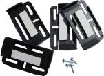 Nummerpladeholder HP Autozubehör Simple-Fix Plastic Nummerpladeholder Sort