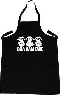 TeeTreeDesigns Baa ram ewe funny Apron
