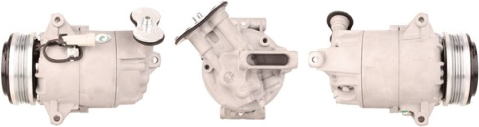 LUCAS ACP346 Kompressor PAG 46 R134a Med Pakninger