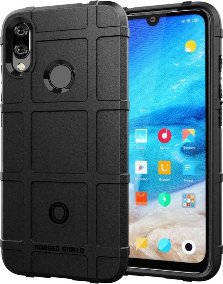 Xiaomi Rugged Shield Redmi Note 7 Redmi Note 7S Redmi Note 7 Pro skal Svart
